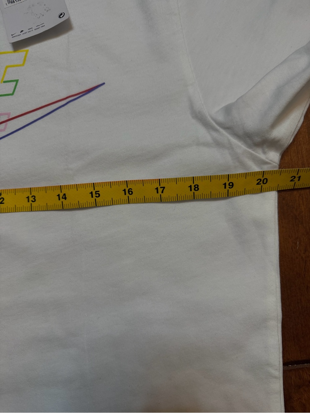 Men's Nike Futura Club Multi Logo Sportswear T-Shirt White DZ2871-100 - Picture 6 of 8
